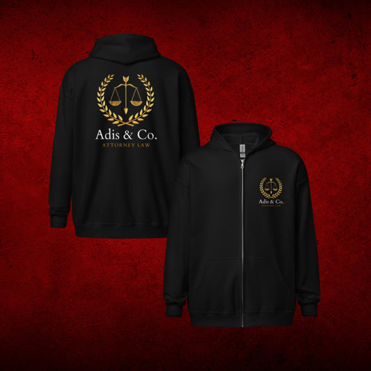 Adis Logo (Hadina’s version) Zip Hoodie